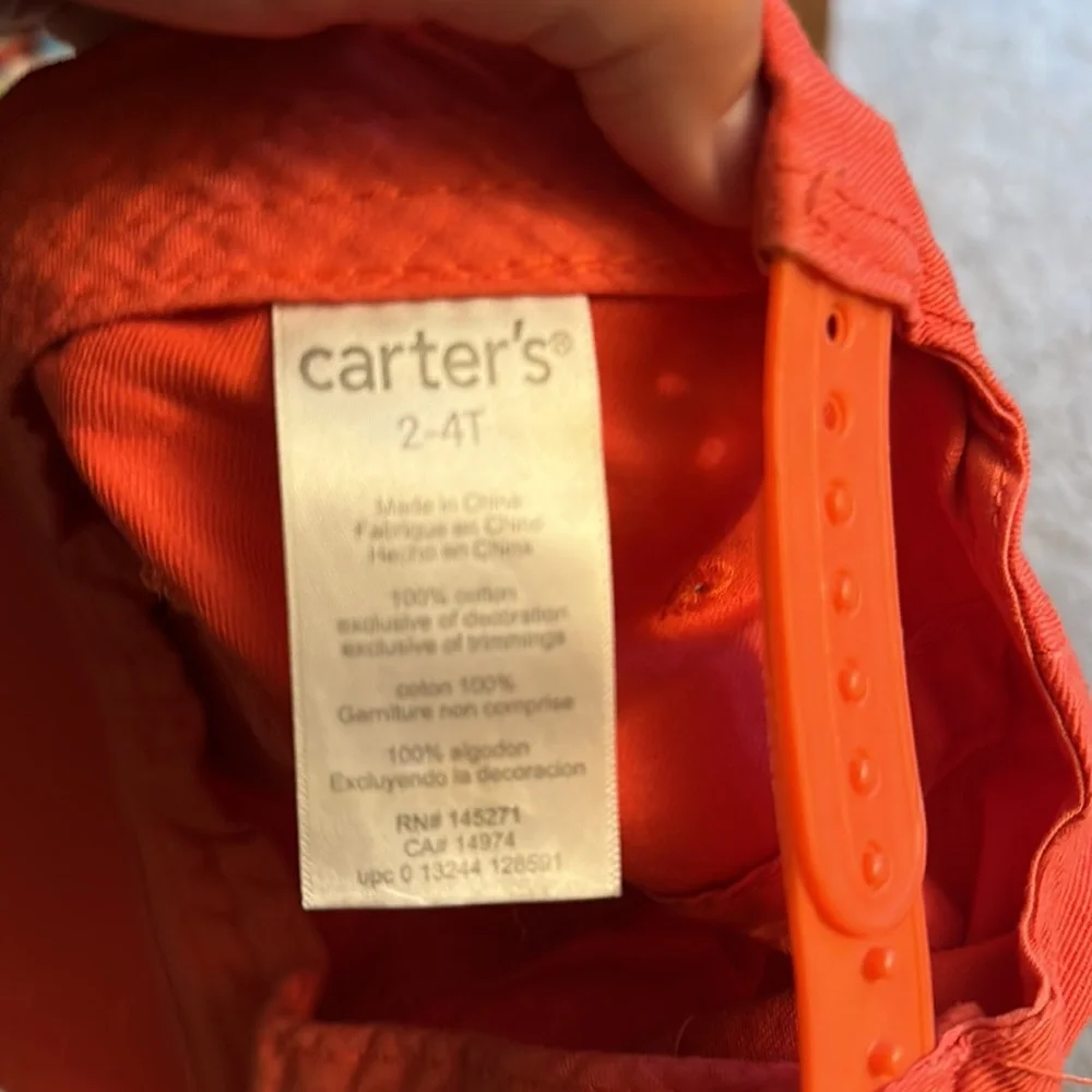 Carters hat 2t-4T